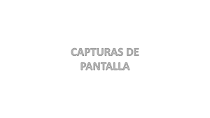 CAPTURAS