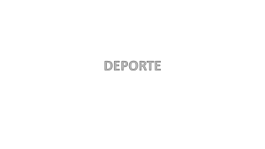 DEPORTE