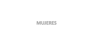 MUJERES